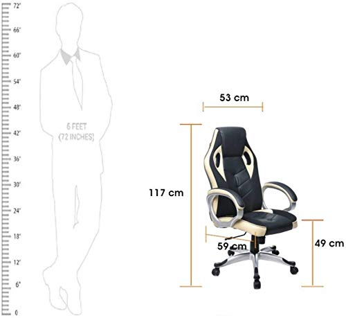 Chair Garage Leather Multi-Functional Ergonomic Gaming Chair